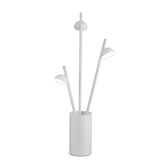 Mantra M6267 Adn 3 Light Table Lamp 52cm, 9W LED, 3000K, 495lm, White, 3yrs Warranty