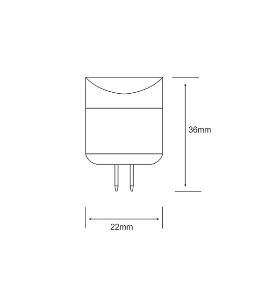 Luxram CapsuLED G4 Bi-Pin Plus 2.5W White 6400K 250lm LED