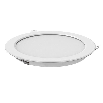 Techtouch Intego Classic Intego Round Classic 8 Inch 16W Cool White 1370lm (White Finish), Cut Out: 210mm, 3yrs Warranty Recessed