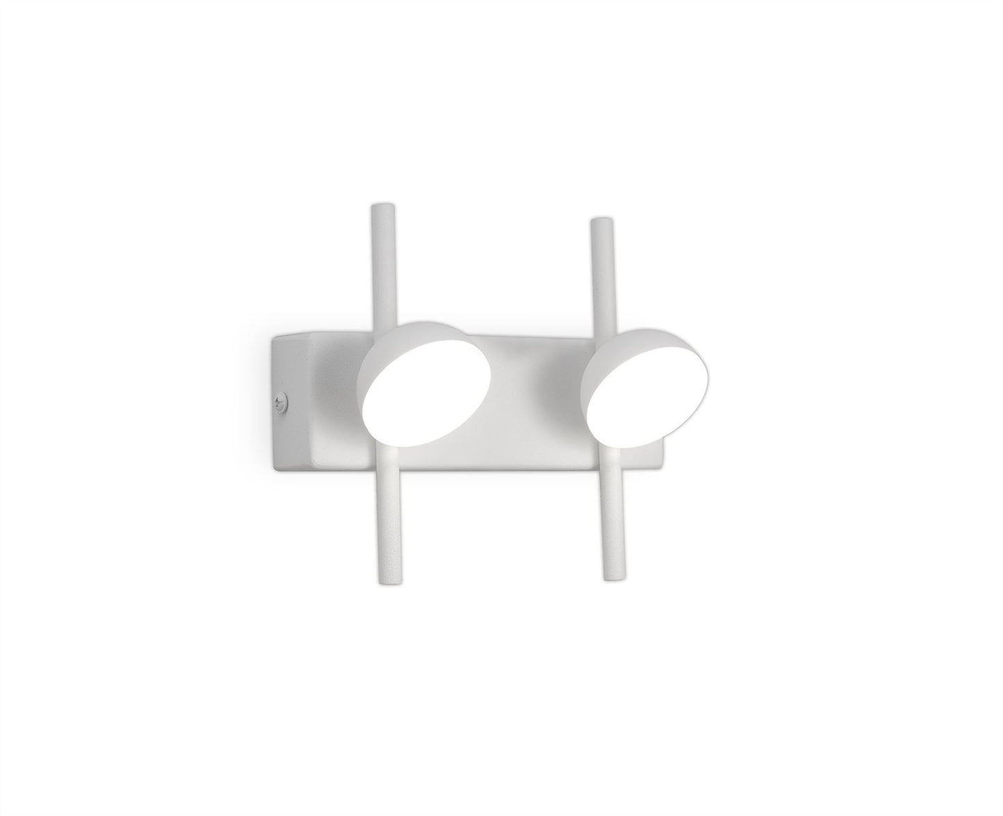 Mantra M6265 Adn 2 Light Wall Light, 6W LED, 3000K, 330lm, White, 3yrs Warranty