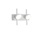Mantra M6265 Adn 2 Light Wall Light, 6W LED, 3000K, 330lm, White, 3yrs Warranty