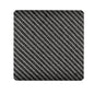 Trendi Switch Single Modern Designer Blanking Plate in Carbon Fibre