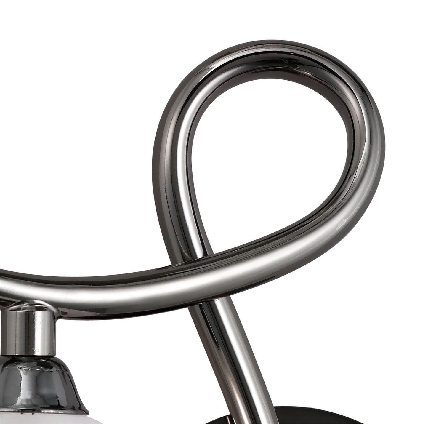 Mantra Fragma Wall Light Left Switched 1 Light G9, Black Chrome