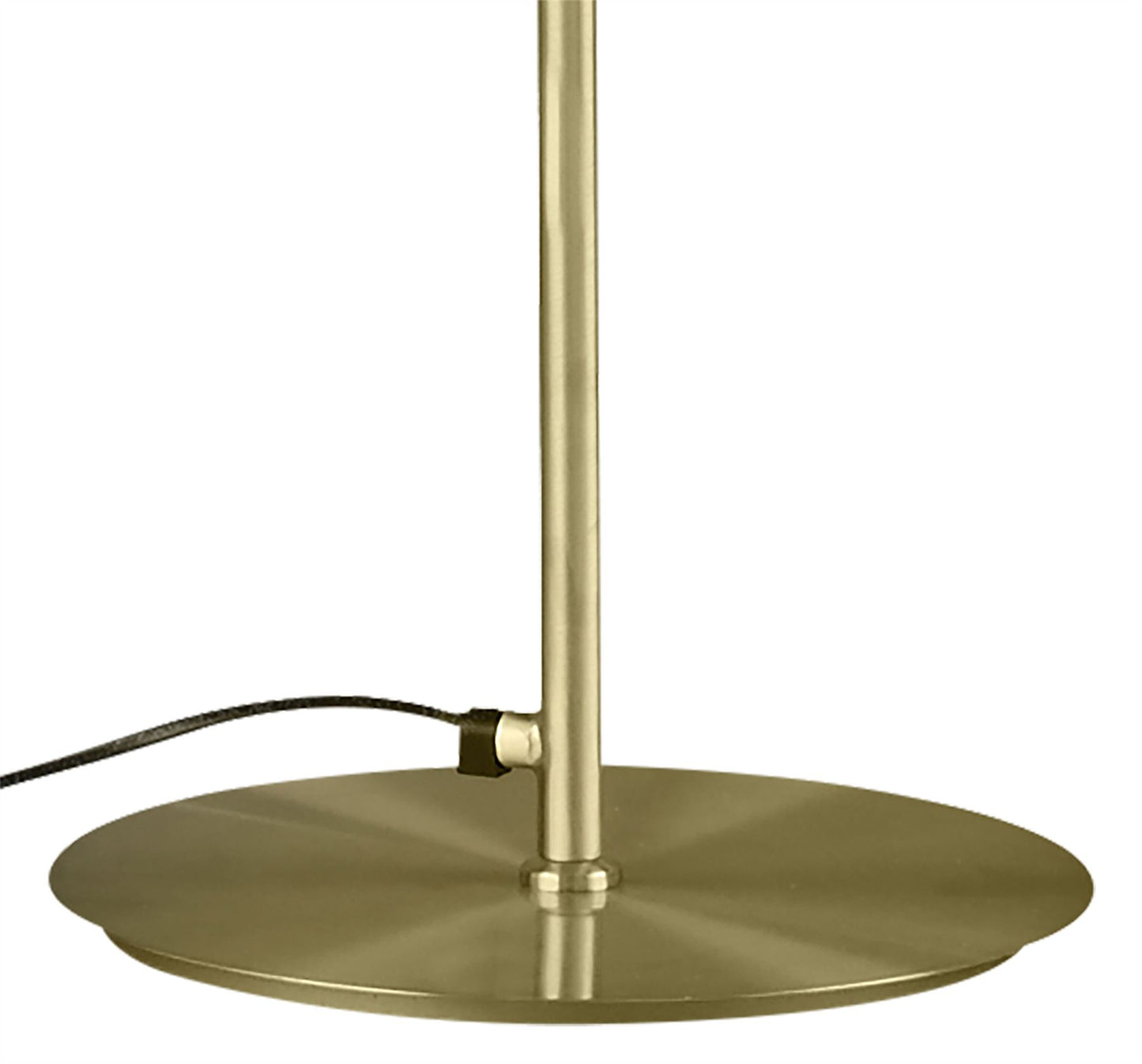 Mantra Olimpia Floor Lamp, 12W LED, 3000K, 900lm, IP20, Satin Gold, 3yrs Warranty