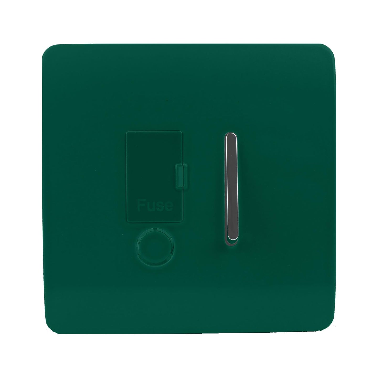 Trendi Artistic Modern Glossy Tactile Fused Spur Switch Dark Green