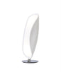 Mantra Pasion Table Lamp 2 Light E27, Gloss White/White Acrylic/Polished Chrome, CFL Lamps INCLUDED