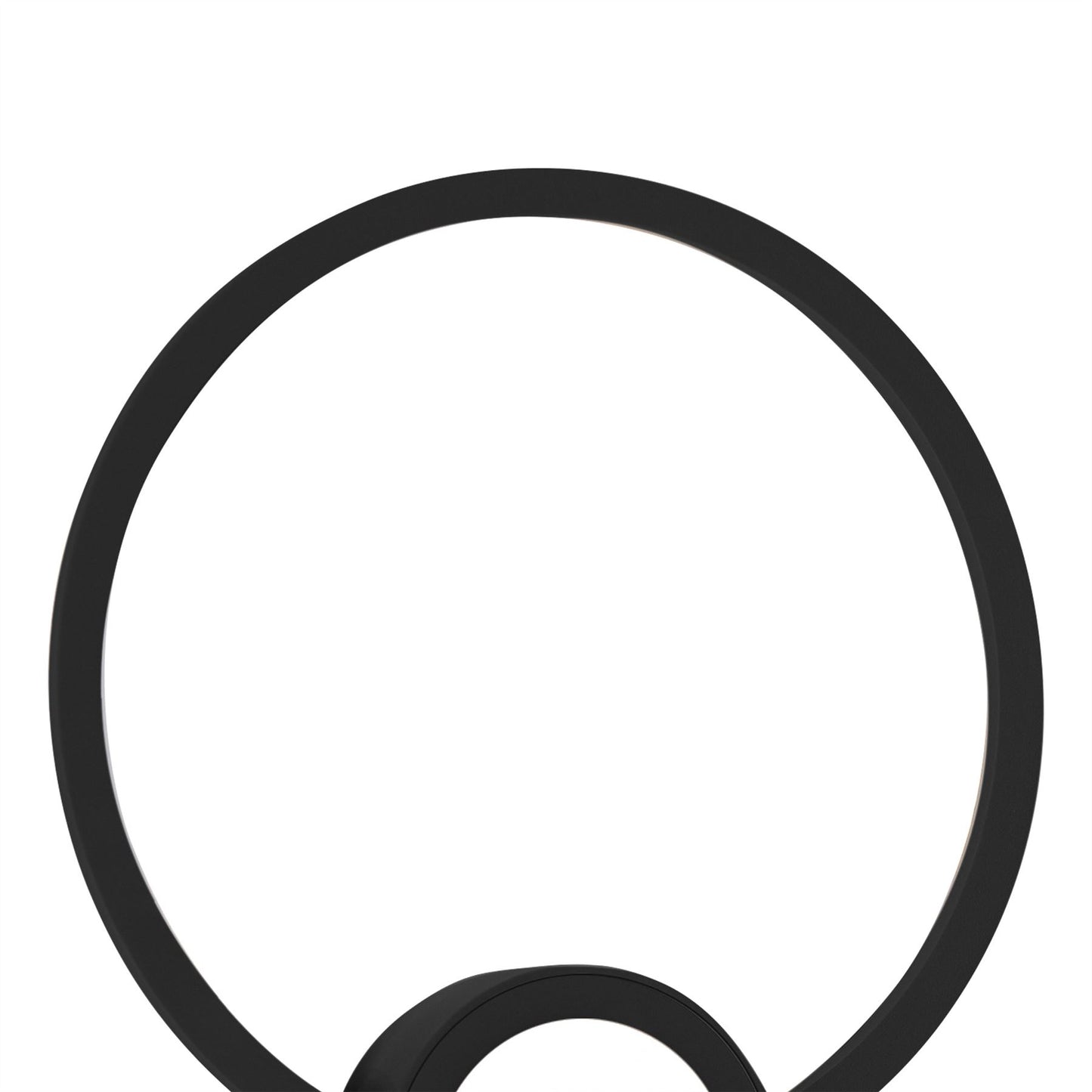 Mantra Fusion Mural Wall Light Circles, Dimmable, 24W, 3000K, 1440lm, Matt Black, 3yrs Warranty