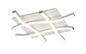 Mantra M6004 Nur Blanco Ceiling 34W LED 3000K, 2600lm, Dimmable White/Frosted Acrylic, 3yrs Warranty - M6004 Ceiling