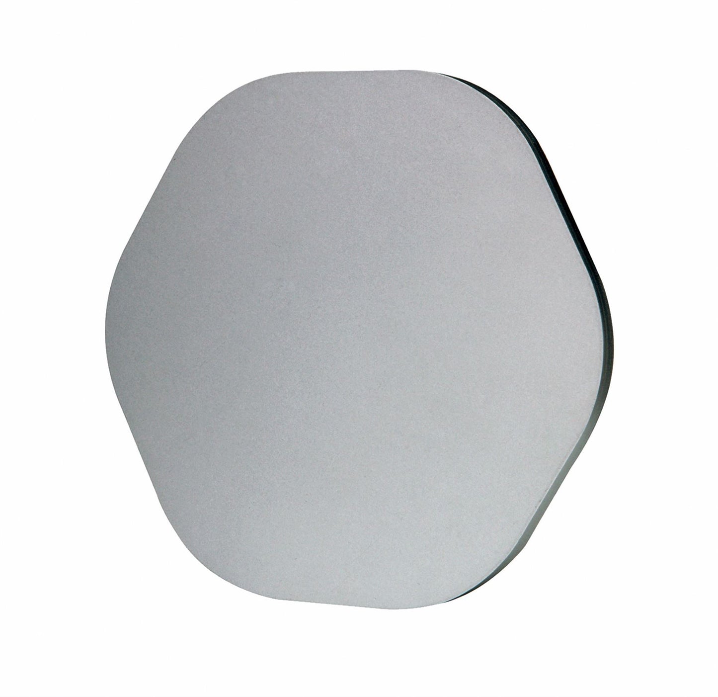 Mantra Fusion MC0115 Bora Bora Wall Light 14.4cm Hexagonal 6W LED 3000K, 540lm, Silver Paint, 3yrs Warranty