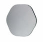 Mantra Fusion MC0115 Bora Bora Wall Light 14.4cm Hexagonal 6W LED 3000K, 540lm, Silver Paint, 3yrs Warranty