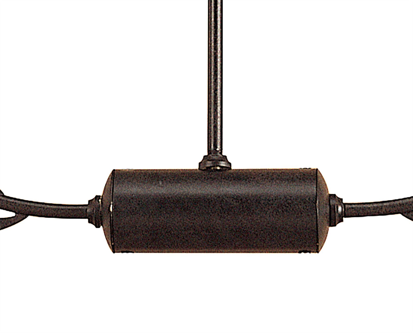 Mantra Holland Telescopic Linear Pendant Line 4 Light G9, Brown, Black Oxide