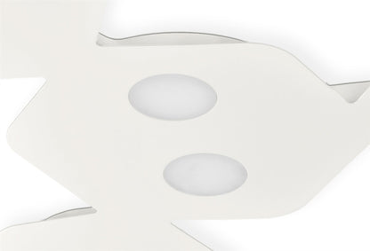 Mantra Area Ceiling Light, 5 x GX53 (Max 9W, Not Included), Sand White
