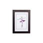 Diyas Home Crystal Wall Art (DH) Play Ballerina, Black Frame, Pink Crystal Framed
