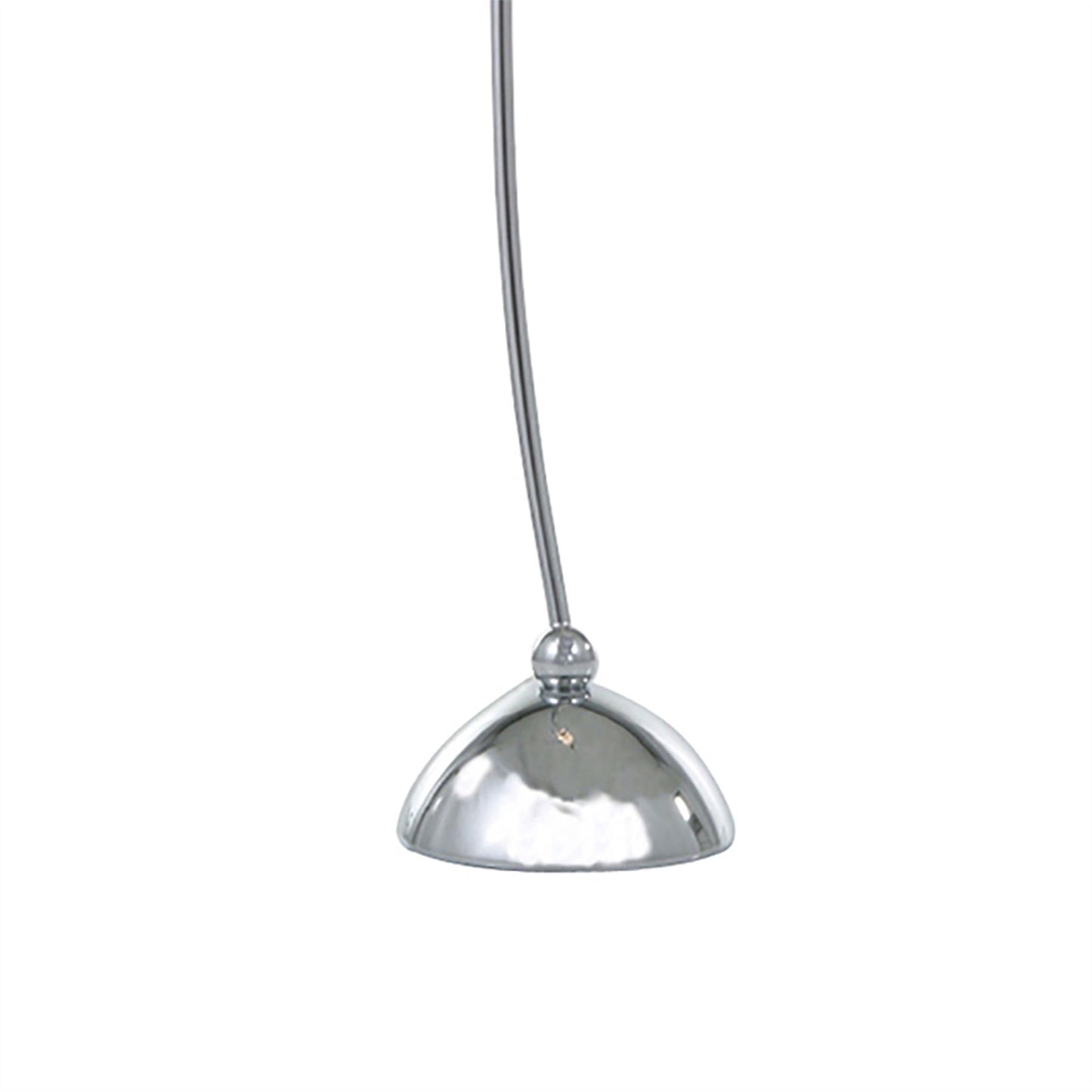 Diyas Lucia Table Lamp with In-Line Switch 1 Light G9 Polished Chrome/Frosted Glass
