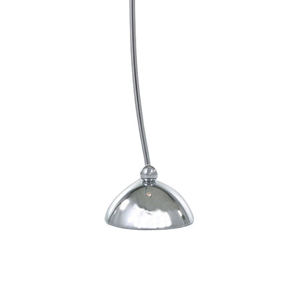 Diyas Lucia Table Lamp with In-Line Switch 1 Light G9 Polished Chrome/Frosted Glass
