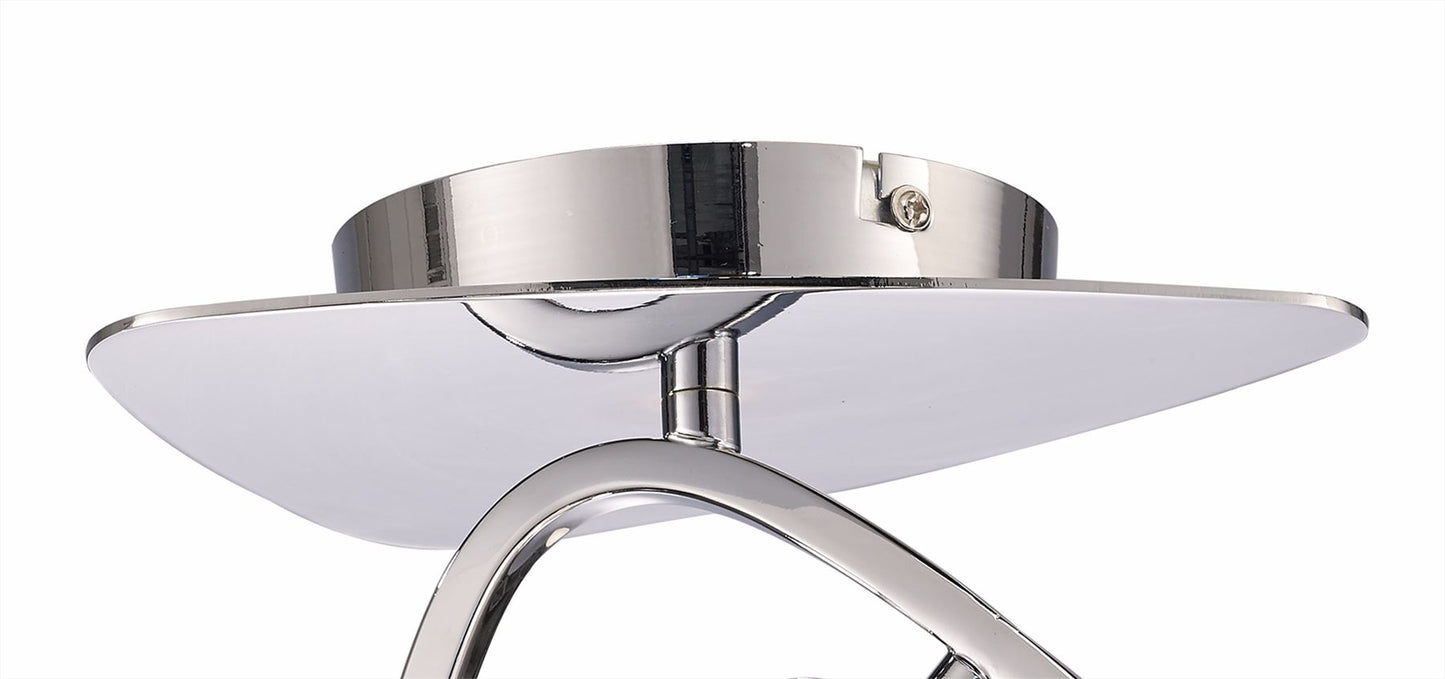 Mantra M5015 Lux Ceiling 2 Light G9, Polished Chrome
