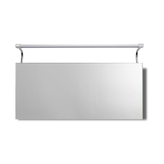 Mantra M5088 Sisley Wall Light 10W LED Big Double IP44 4000K, 850lm, Silver/Frosted Acrylic/Polished Chrome, 3yrs Warranty