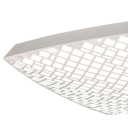 Mantra Urban Ceiling Light, 80W LED, 2700-5000K Remote Control Tuneable, 5200lm, White, 3yrs Warranty