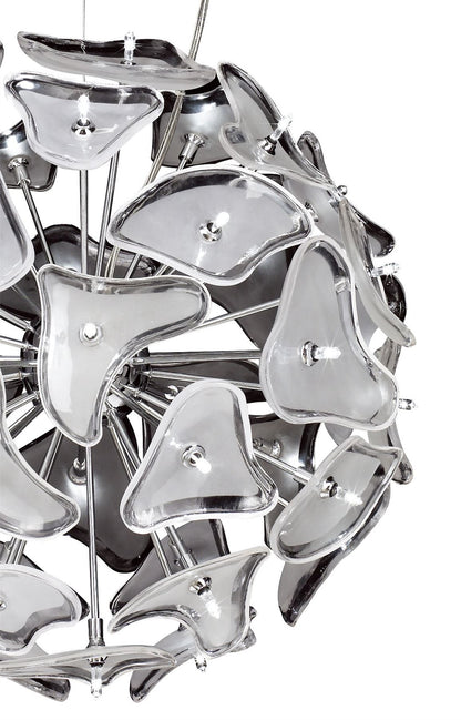 Mantra Otto 46cm Pendant 41 Light G4 Sphere, Polished Chrome/Frosted Glass, NOT LED/CFL Compatible