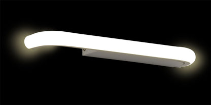Mantra Fusion Tenerife 34cm Linear Wall Light Shelf with USB Socket, 8W LED, 3000K, 640lm, White, 3yrs Warranty