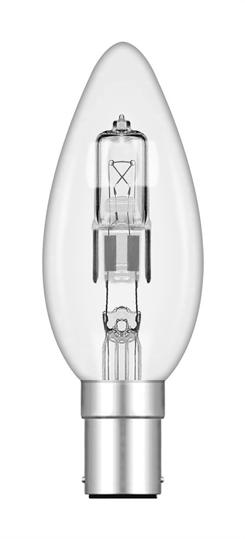 Luxram Halogen Trend Candle B15 Clear 60W Halogen