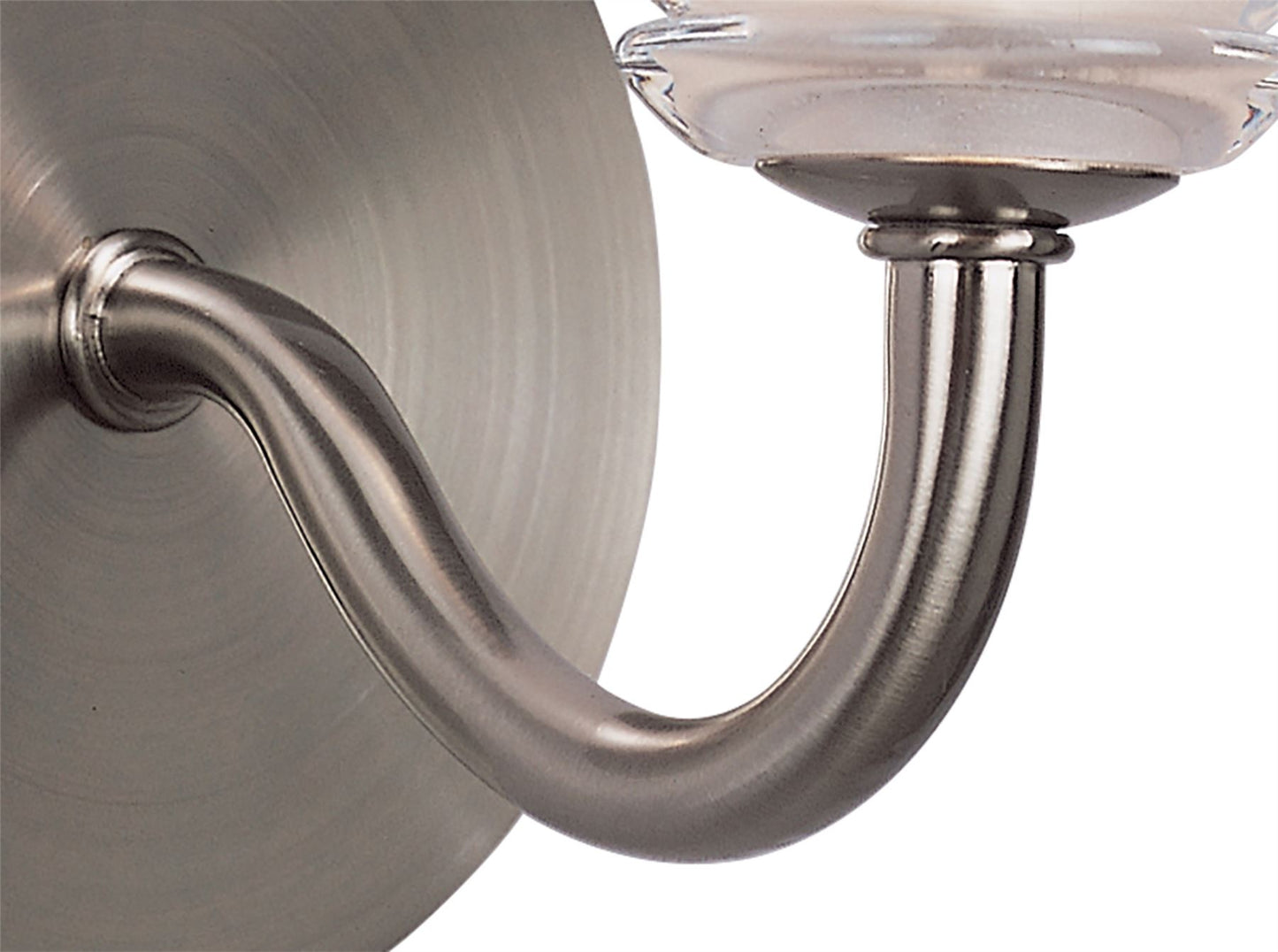 Mantra Sphere Wall Light Switched 1 Light G9, Satin Nickel