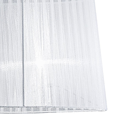Mantra Louise Oval White Organza Shade Suitable For, M5280, 540/600x260mm