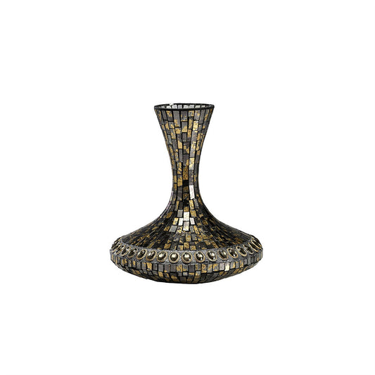 Diyas Home (DH) Almira Mosaic Grecian Vase Medium Brown/French Gold Mosaic