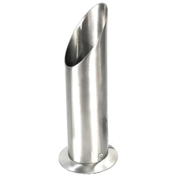 illucio Brushed Steel Up GU10 LED Compatible Table/Floor Uplighter