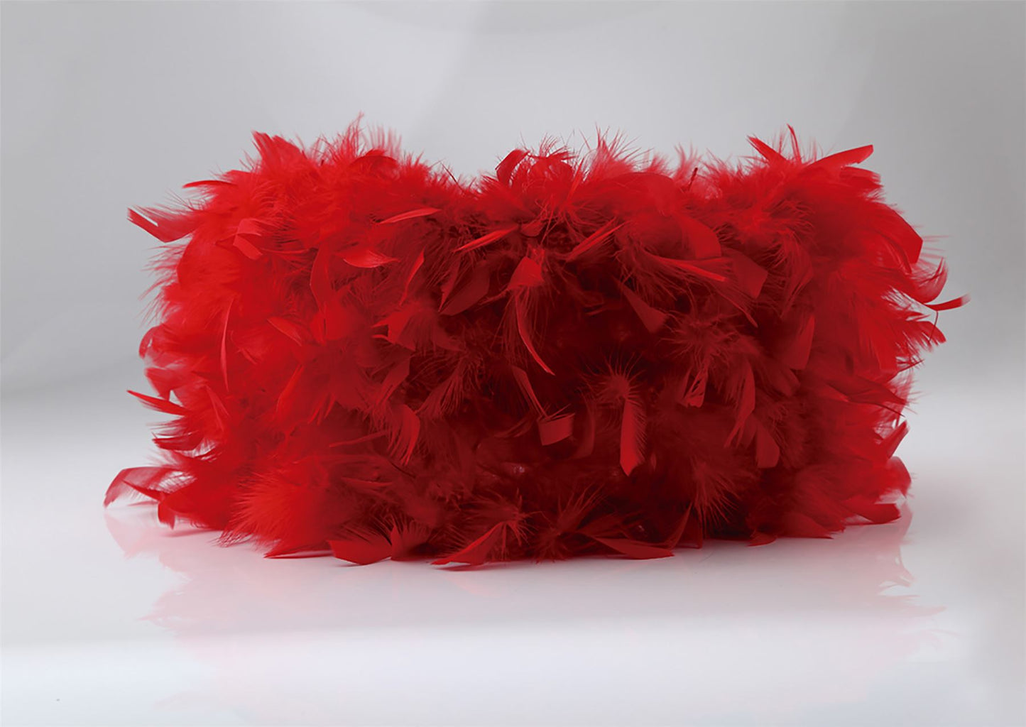 Diyas Arqus Feather Shade Red 410mm x 200mm
