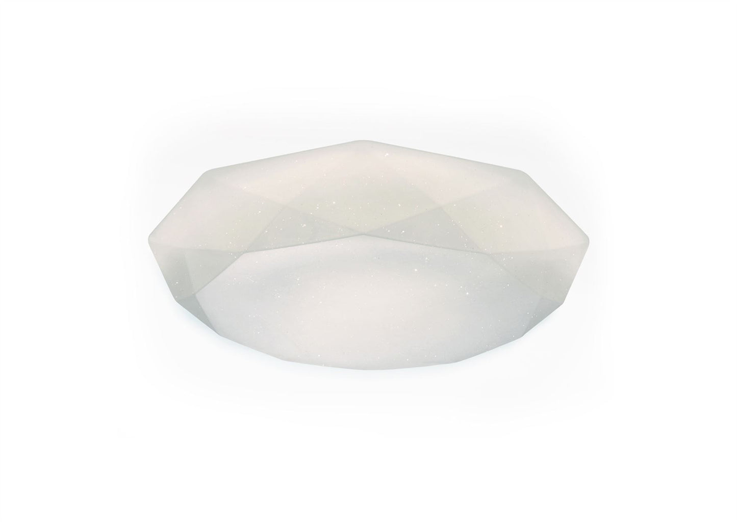 Mantra Fusion M5113 Diamante Ceiling 21W LED 5000K, 2100lm, White Acrylic, 3yrs Warranty - M5113 Ceiling