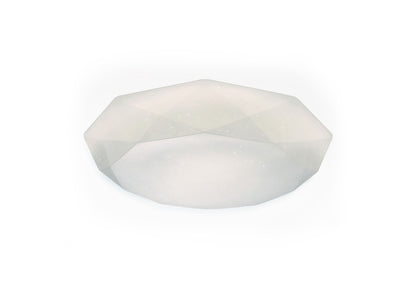 Mantra Fusion M5113 Diamante Ceiling 21W LED 5000K, 2100lm, White Acrylic, 3yrs Warranty - M5113 Ceiling