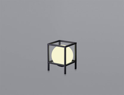 Mantra Desigual Small Table Lamp, 1 Light E27, Matt Black