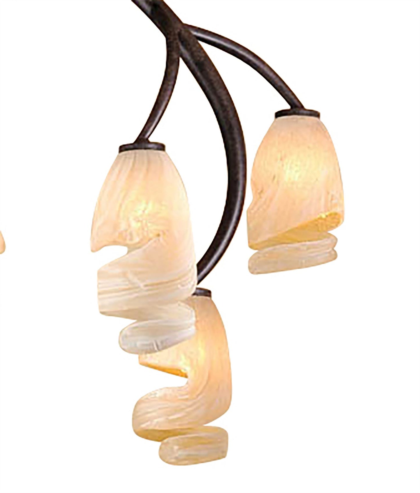 Mantra Forest 46cm Ceililng 6 Light G9, Brown/Black Oxide