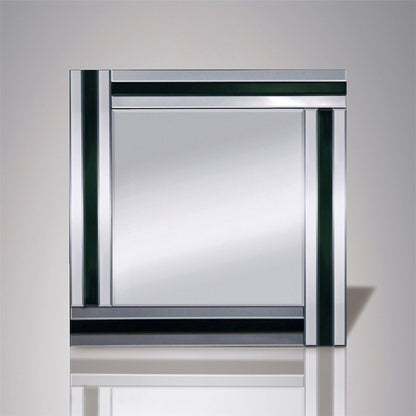 Diyas Home Armonie Detailed Mirror 60cm x 60cm Triple Strip (Can Only Be Shipped On A Pallet, Additional Charges May Apply.) Mirrors