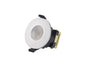 Trendi Switch Dimmable IP65 CCT LED Fire Rated Downlight in Platinum Silver