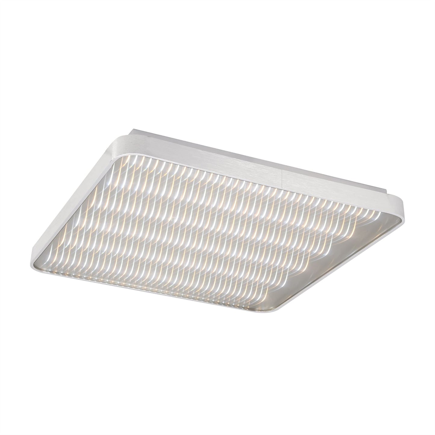 Mantra Fusion M5340 Reflex Flush 58cm Square 50W LED 3000K + 6000K, 3120lm, Aluminium/ Acrylic, 3yrs Warranty - M5340 Ceiling