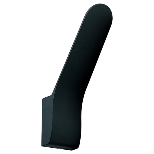 Mantra Fusion Andes Wall Light, 6W LED, 3000K, 550lm, IP65, Black, 3yrs Warranty