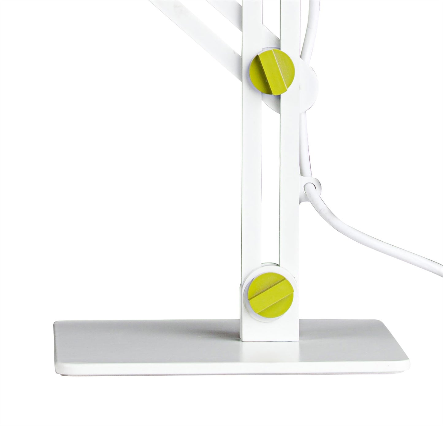 Mantra M3614 Looker Table Lamp 1 Light E27, Matt White/Green