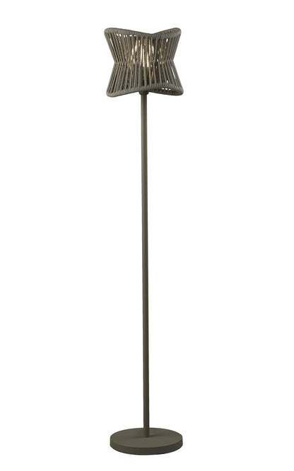 Mantra Fusion Polinesia Floor Lamp, 1 x E27, IP44, Beige Oscu, 2yrs Warranty