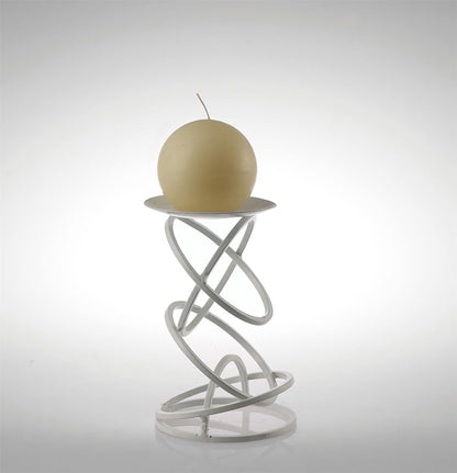 Diyas Home (DH) Zodiac Candle Holder 18.5cm White Art