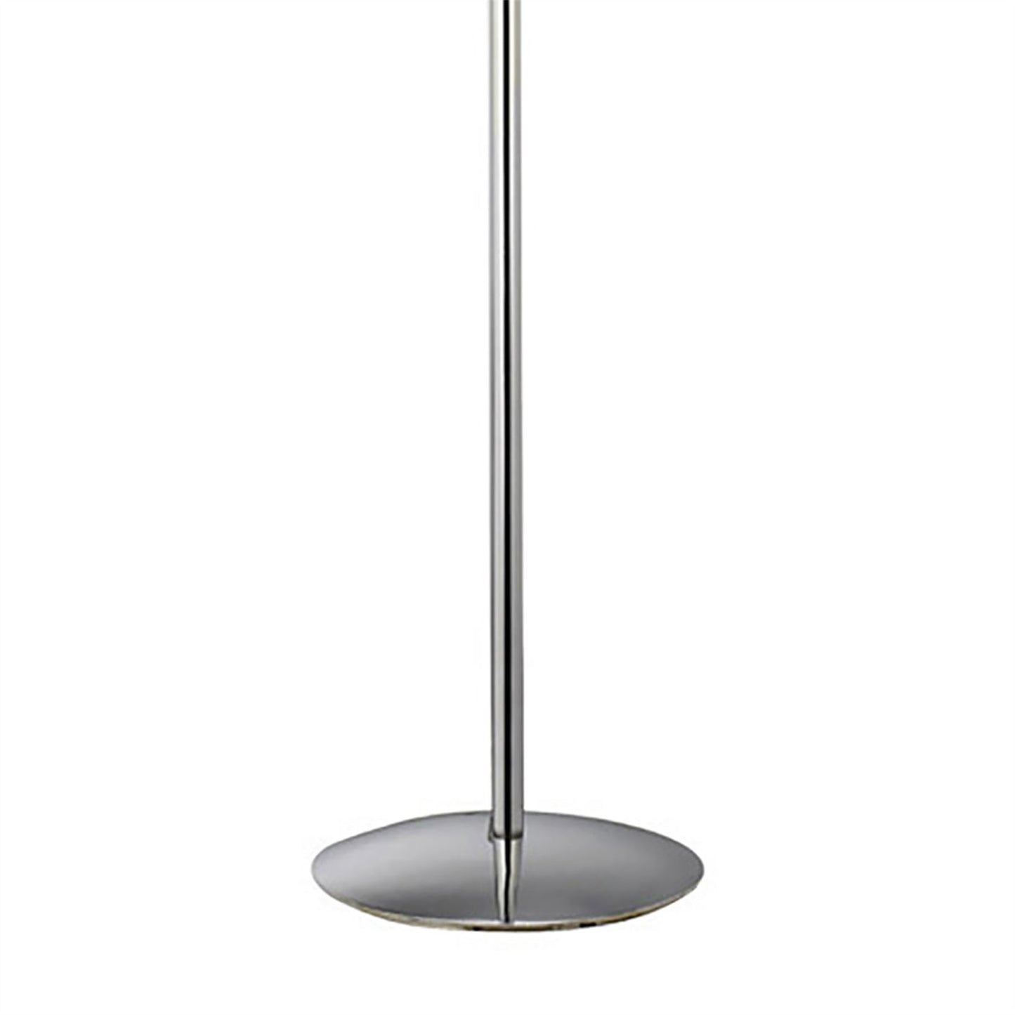 Diyas Cygnet Floor Lamp 6 Light G4 Polished Chrome/White Glass/Crystal, NOT LED/CFL Compatible Item Weight: 15kg