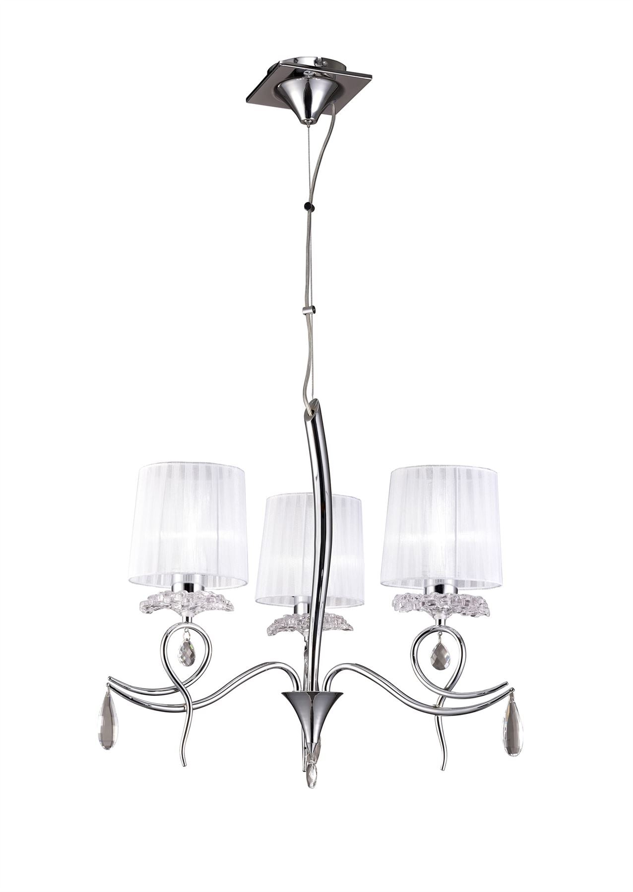 Mantra Louise M5323 Habana Black Round Shade 240mm, Suitable for Table Lamps