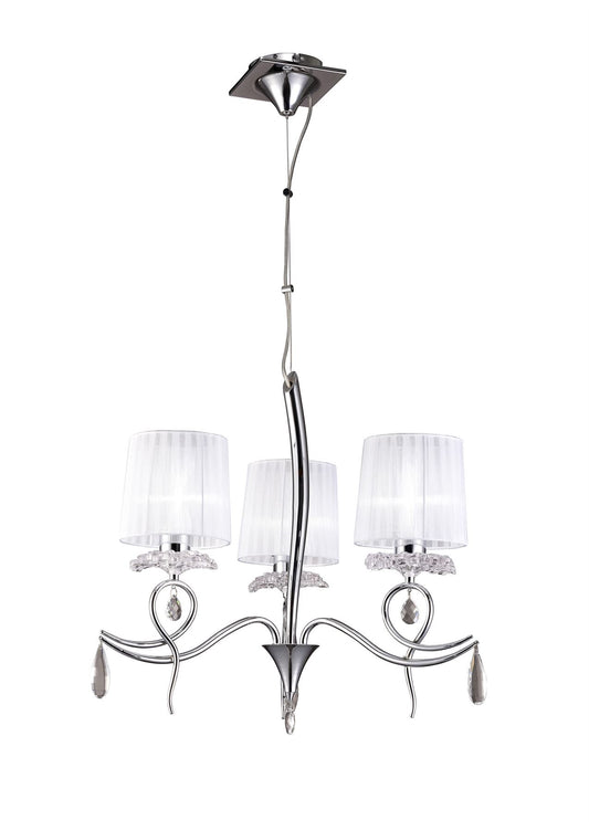 Mantra Louise M5323 Habana Black Round Shade 240mm, Suitable for Table Lamps