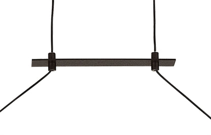 Mantra M5818 Sahara XL Linear Pendant 42W LED 2800K, 3400lm, Dimmable Frosted Acrylic, Brown Oxide, 3yrs Warranty