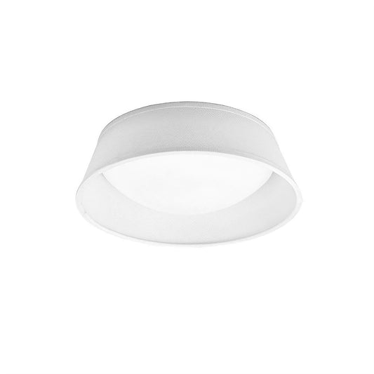 Mantra Nordica Plafones M4960 Nordica Ceiling 12W LED 32CM Off White 3000K, 120lm, White Acrylic with Ivory White Shade, 3yrs Warranty