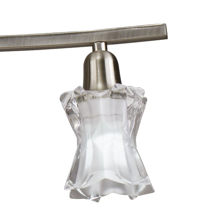 Mantra Alaska GU10 Telescopic 4 Light L1, SGU10 Bar, Satin Nickel, CFL Lamps INCLUDED