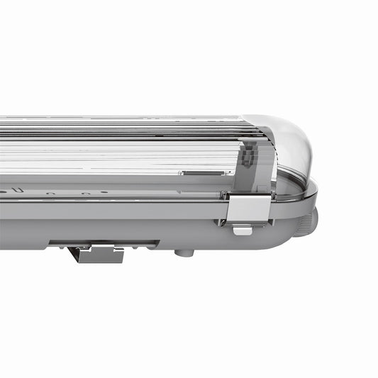 Techtouch Linesta 0.6m, Single Tube, IP65, Surface Mounted Fitting, Max 18W LED Tube (NOT SUPPLIED), 5yrs Warranty External