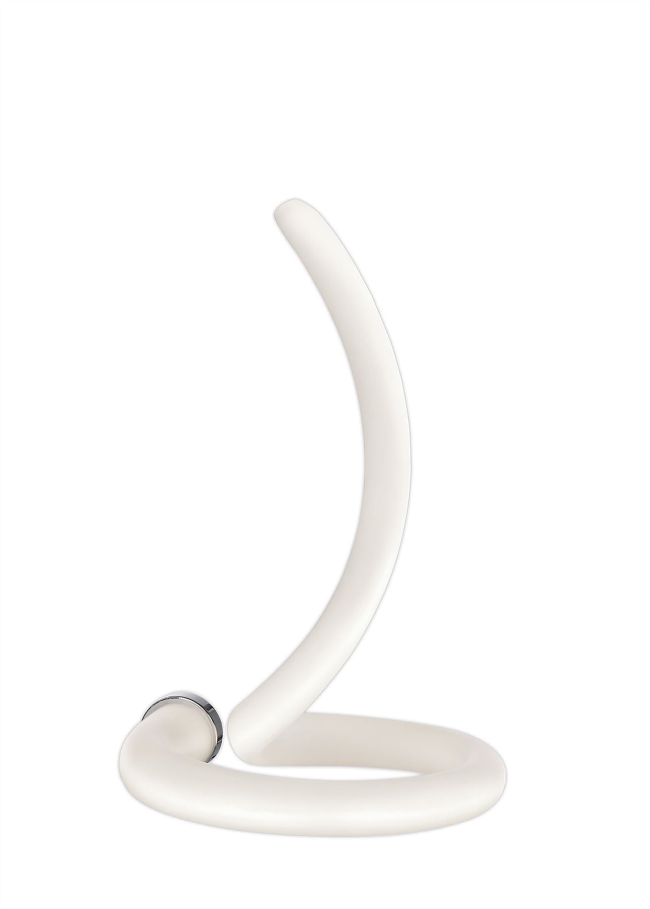 Mantra Adaggio Iris Crystal Table Lamp, 8W LED, 3000K, 640lm, Polished Chrome/Frosted White, Made In Spain, 3yrs Warranty