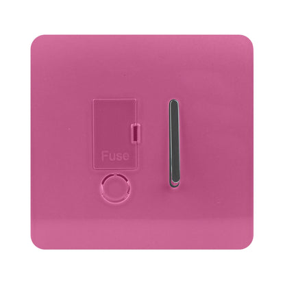 Trendi Artistic Modern Glossy Tactile Fused Spur Switch Pink